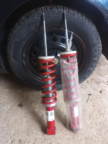 Suspensão a rosca slim traseira