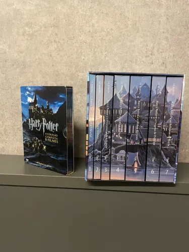 Box Harry Potter e Box de filmes