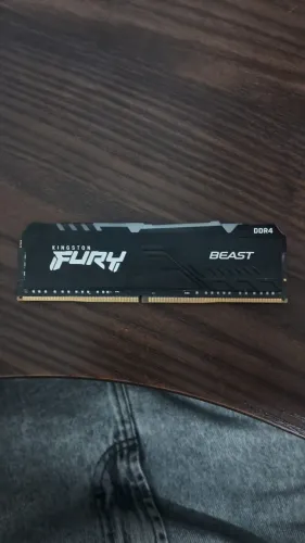 Memória RAM DDR4 16GB 3200MHZ KINGSTON FURY BEAST