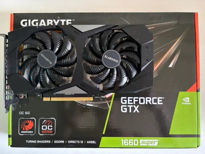 Placa de vídeo Geforce 1660 Super 6GB