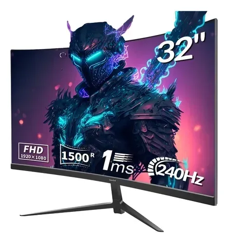 Munitor games 32 polegadas curvo 240hz
