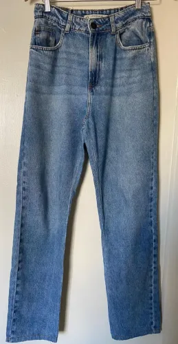Calça Jeans Reta