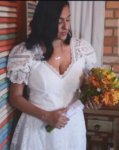 Vestido de Noiva Boho 