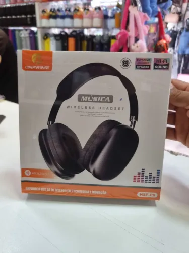 Headphone Bluetooth sem Fio Estéreo