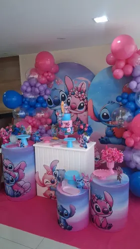 Festa decoração e festa na mesa