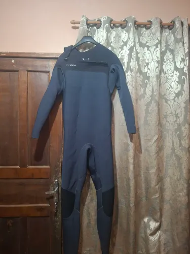 Long John XClassic 2.2 mm - Chest Zip - Cinza/Preto (Tamanho XL)