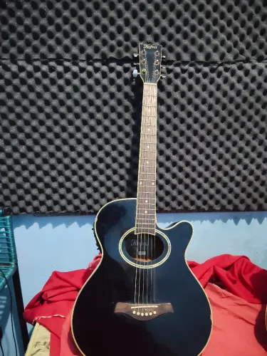 Violão elétrico Hofma aço