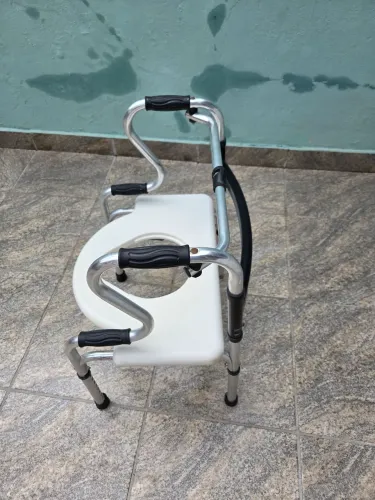 Cadeira de banho em aluminio