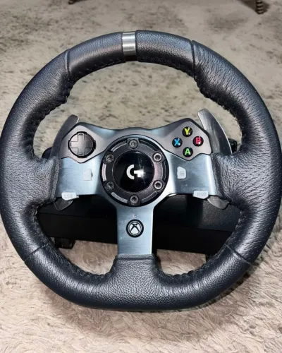 KIT VOLANTE LOGITECH G920 DRIVE FORCE + CÂMBIO + PEDALEIRA + CÂMBIO + PEDALEIRA