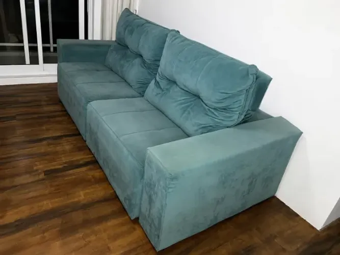 SOFÁ ATÉ 5 LUGARES (Ele virá uma excelente cama)