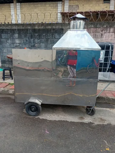 Vendo churrasqueira aço inox