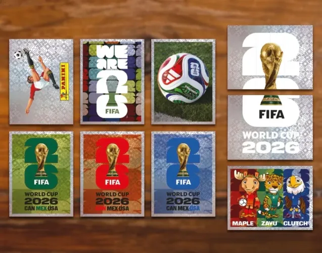 Figurinhas ORIGINAIS da Copa 2026
