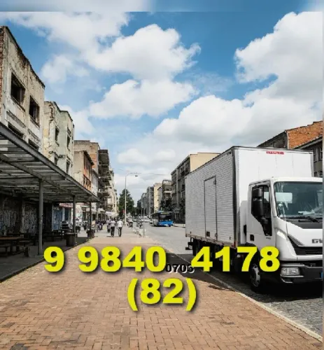 Frete em Centro, Tabuleiro, Maceió, Pinheiro e Eustáquio 82+9+9840+4178 MGT
