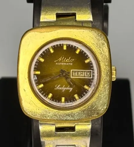 Relógio Mido Ladyday Automático Vintage - Anos 70 - Original e Funcionando 