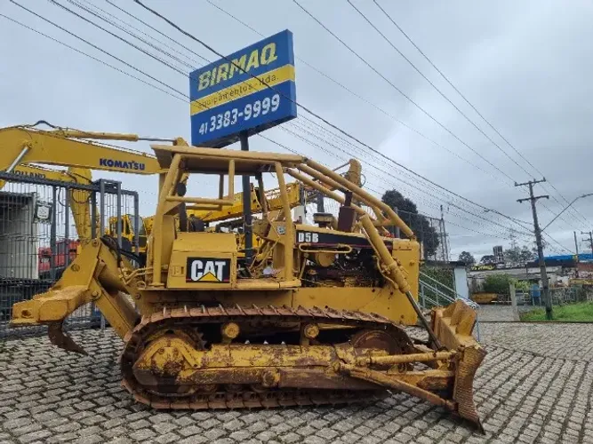 CATERPILLAR D5B 1990 EMBREAGEM COM RIPPER