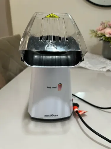 Pipoqueira Elétrica Britânia Pop Time 1200W, 220v branca