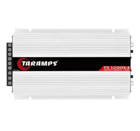 Amplificador taramps 1200 rms,4 canais, novo,lacrado