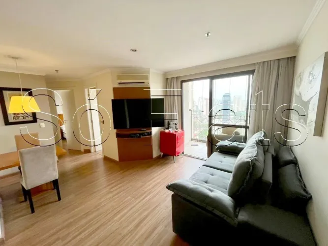 Flat no Quality Alvorada, localiado na Vila Olímpia com 1 dorm, próximo a Avenida dos Band