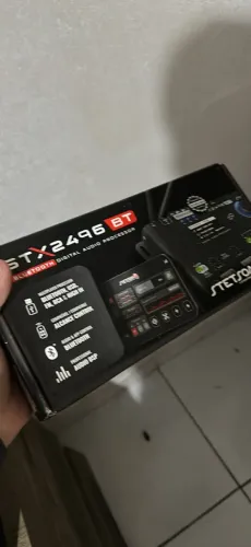 Processador Stetsom STX 2496BT com player substitui rack móvel