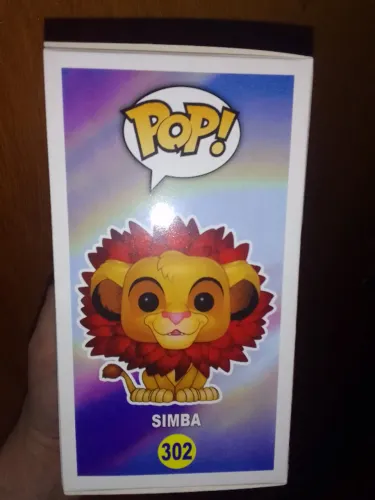 NOVO - NA CAIXA: Boneco colecionável Simba - Rei Leão