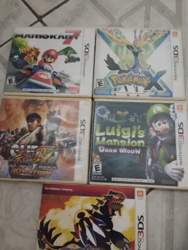Kit jogos Nintendo