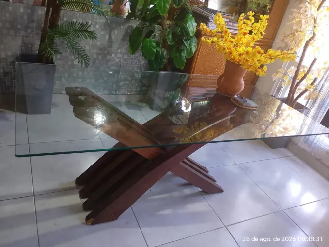 Mesa de vidro