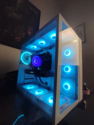 Pc gamer Ryzen 5 + RTX 3060 TI Roda tudo no ultra passo cartao pego vídeogame e volta