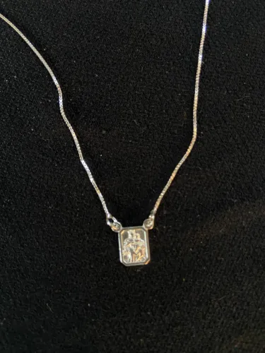 Escapulário 70cm prata 925