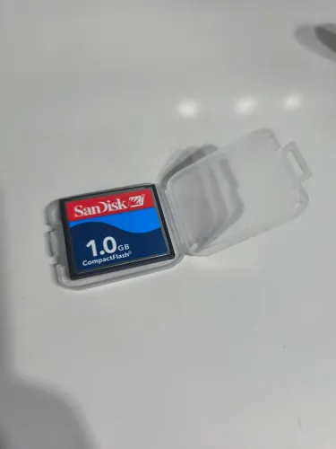 Compact Flash Sandisk 1gb Cartão De Memória Cf