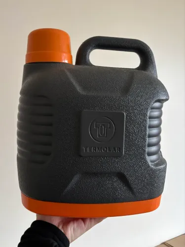 Garrafa Térmica Termolar Supertermo Laranja 5L