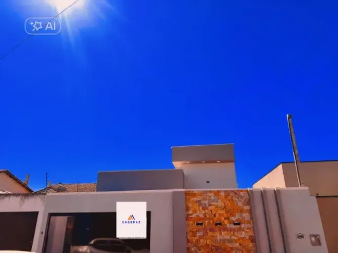 Vendo casa nova com 3 quartos sendo 1 suite com closet e piscina em Gurupi TO