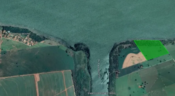 ÁREA JÁ SUBDIVIDIDA COM 22.265,00 m2 - FUNDOS LAGO DA USINA HIDROELETRICA DE ROSANA