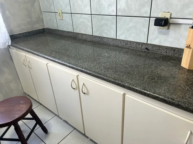 Cozinha completa com fogão