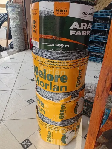 Arame farpado 500 na promoção *