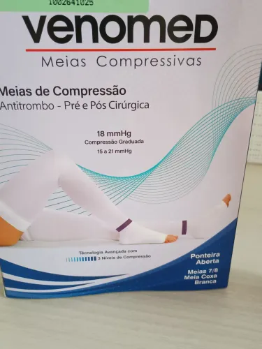 Dois pares de Meias para varizes Nova na caixa