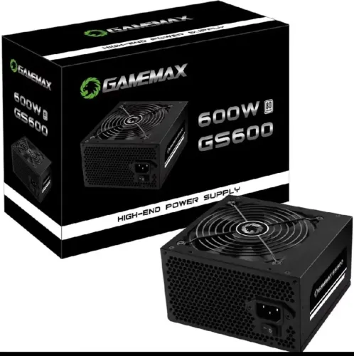 Fonte gs600w 80 plus
