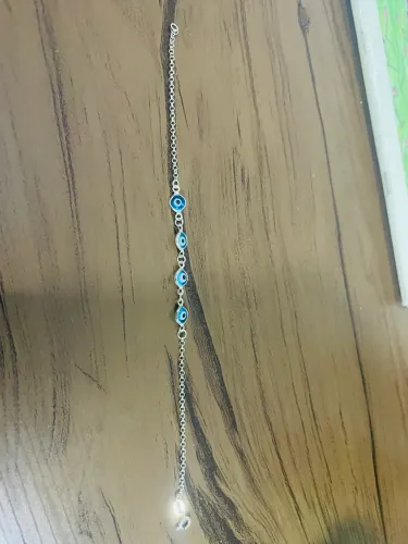 Pulseira em Prata 925 com Olho Grego - Proteção e Elegância