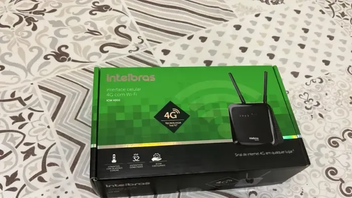Intelbras ICW 4002 4G com Wi-Fi - NOVO LACRADO