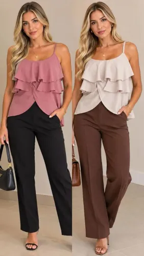 Blusa M ( em 2 cores) 20,00 cada