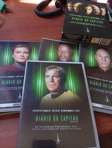 DVD Star Trek Diário do capitão