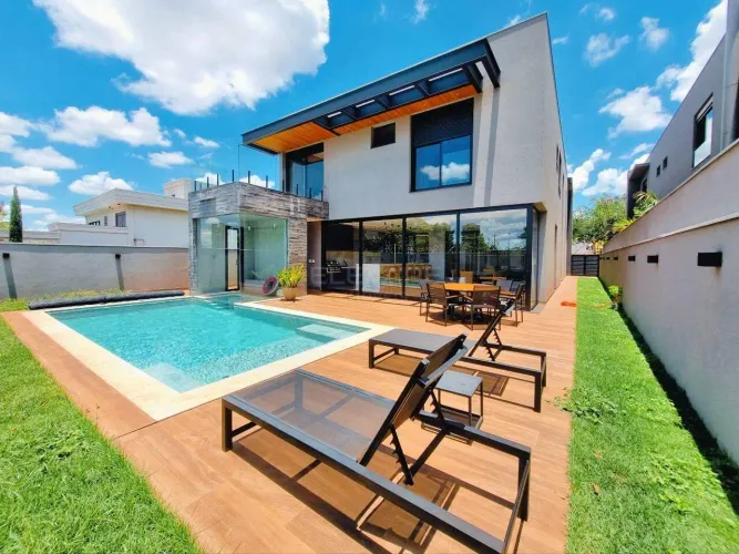 Casa em Condomínio para aluguel no Bela Vista, Ribeirão Preto, SP, 5 quartos, 5 suítes