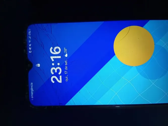 Vendo Samsung a13 trincado