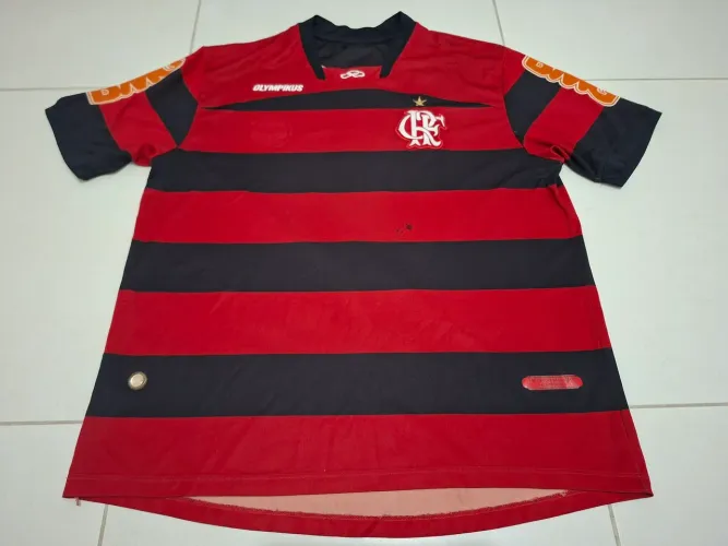 Camisa original Flamengo Olympikus rubro-negra 2011