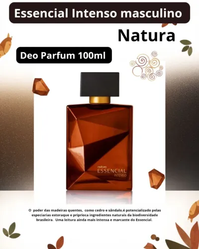 Essencial Intenso Deo parfum masculino- Natura