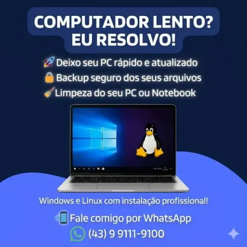 Limpeza e Formatação em Computadores