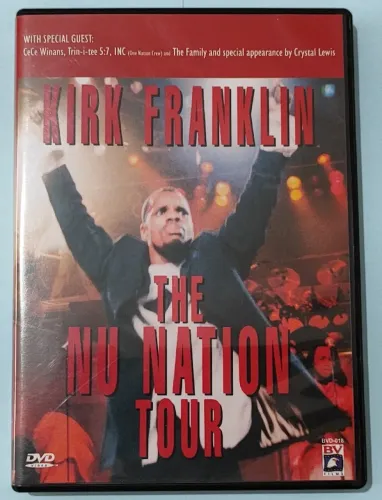 DVD KIRK FRANKLIN THE NU NATION TOUR ÓTIMO ESTADO