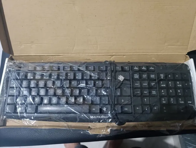 Teclado USB Multilaser Slim