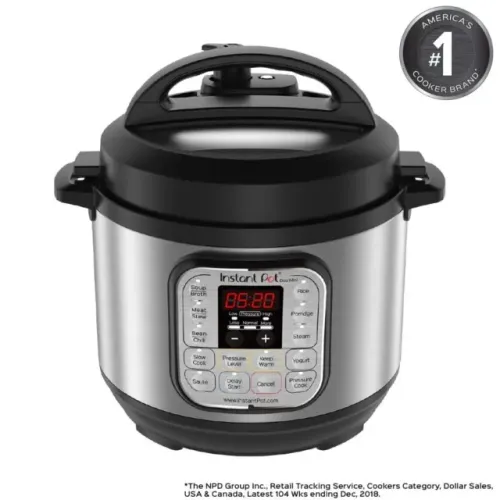 Panela de Pressão Elétrica Instantânea Instant Pot Duo Mini 7 em 1 - Aço Inoxidável