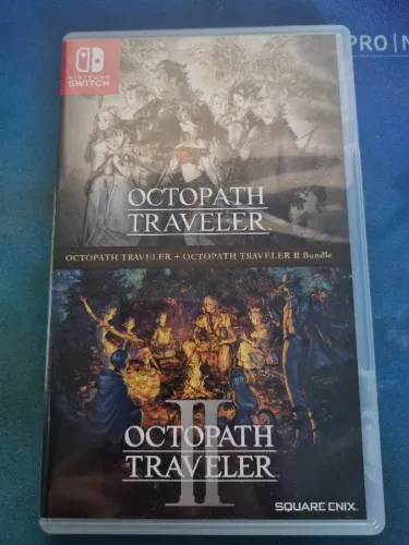Jogo Octopath Traveler I+II (1 e 2) Switch USADO