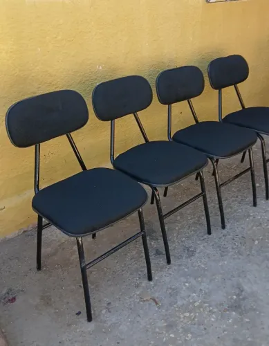 Cadeira escritório fixa atendimento